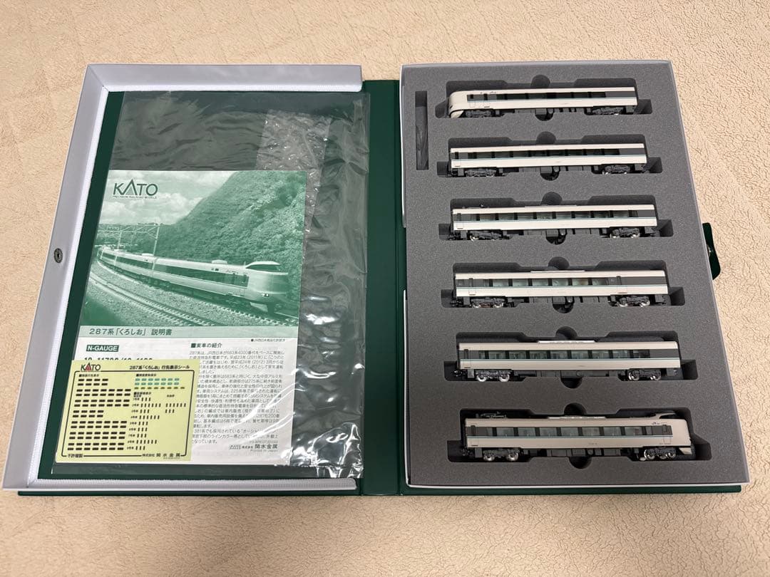 KATO 287系くろしお 6両基本セット