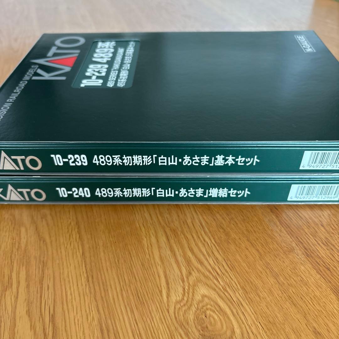 KATO 10-239/240 489系初期形白山・あさま基本増結12両フル14