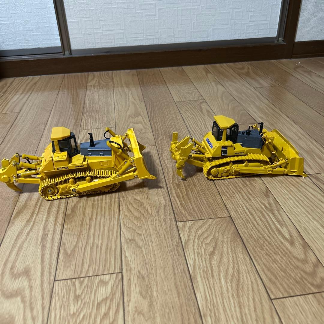 KOMATSU D475A D375 セット　1/50ダイキャストモデル