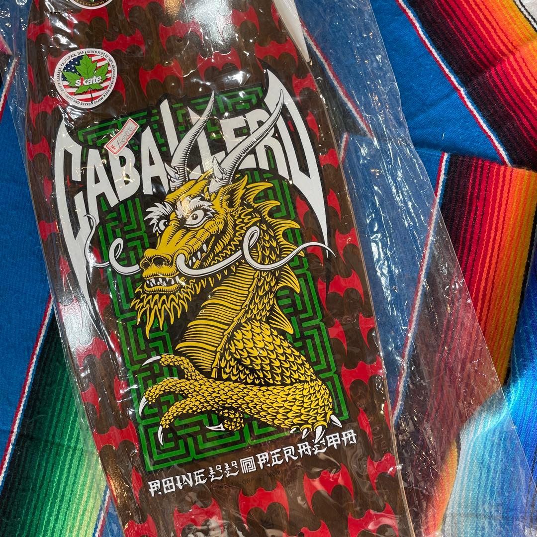 Powell スティーブキャバレロ スケボーデッキ　復刻9.625㌅