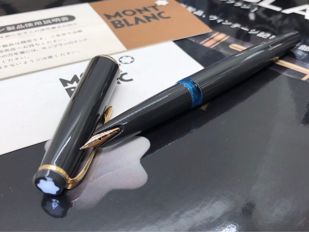 モンブラン　★非常に稀少なグレーカラー軸★No32本国に無い極少な輸出専用カラー