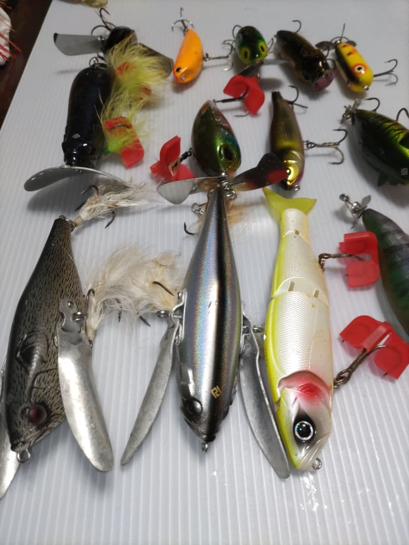 バス釣り引退セット！ハード、ソフト ルアー！