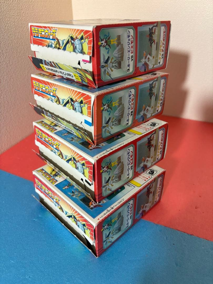 デジモンウォーズ　デジモンアドベンチャー　プラモデル　当時物　食玩　フィギュア