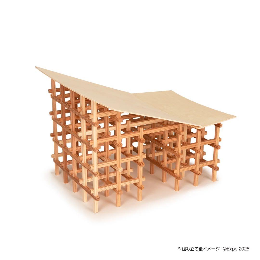 万博EXPO2025 The Grand Ring 木製工作キット大屋根リング