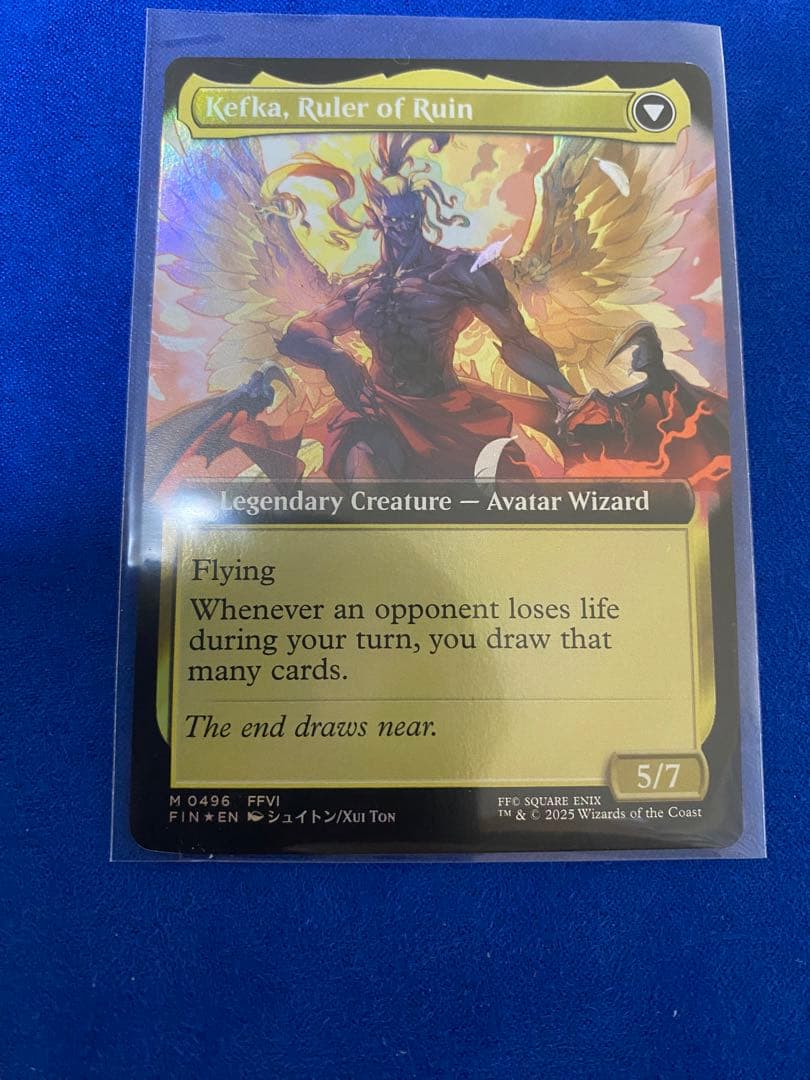 mtg Bundle限定 人造魔導士、ケフカ　ヤシュトラ 拡張foil ff