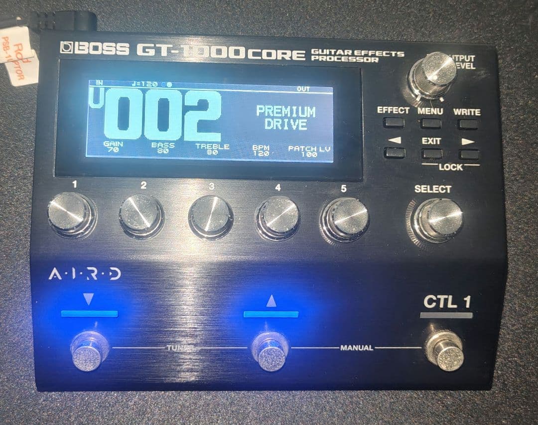 BOSS GT-1000CORE（純正ACアダプター付）