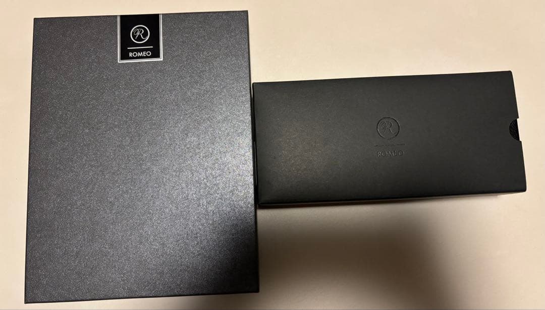 ロメオNo.3細軸イタリアンアンバー、クロコ型押しコレクションペンケース