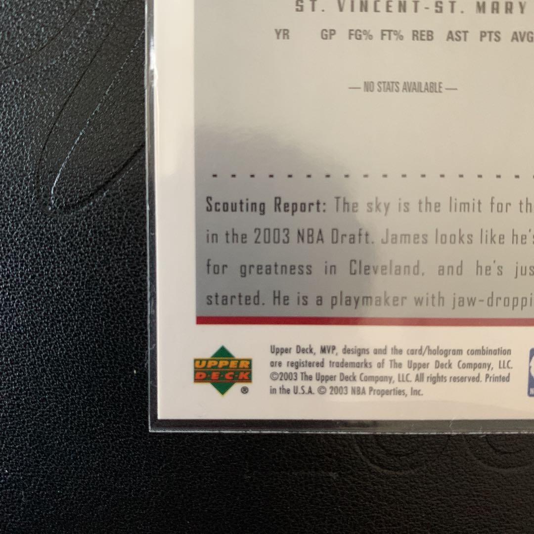 03-04 Upper Deck MVP レブロン 201 RC