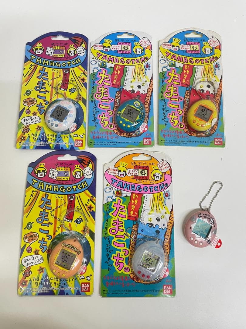 ◆BANDAI バンダイ たまごっち 初代 6個売り　08068