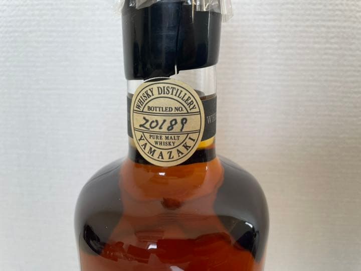 山崎　18年　シリアルナンバー付き　箱無し