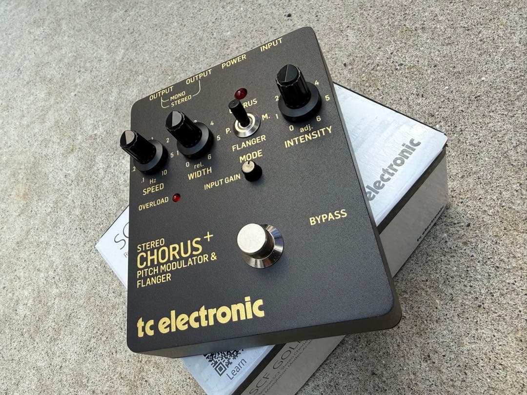 TC ELECTRONIC SCF GOLDギター　エフェクター　コーラス