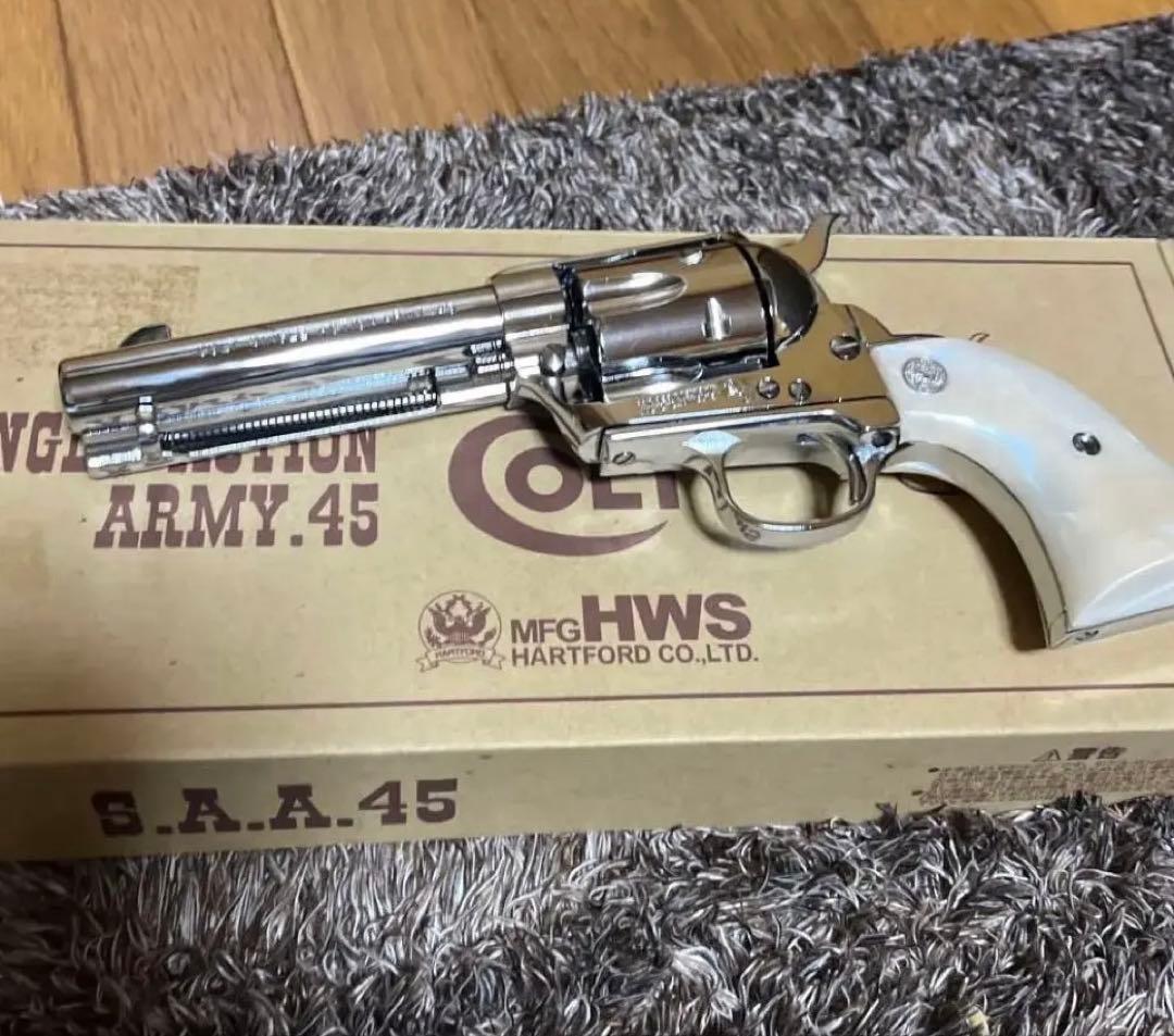 ハートフォード SAA 45 シビリアンオールシルバー 組立済