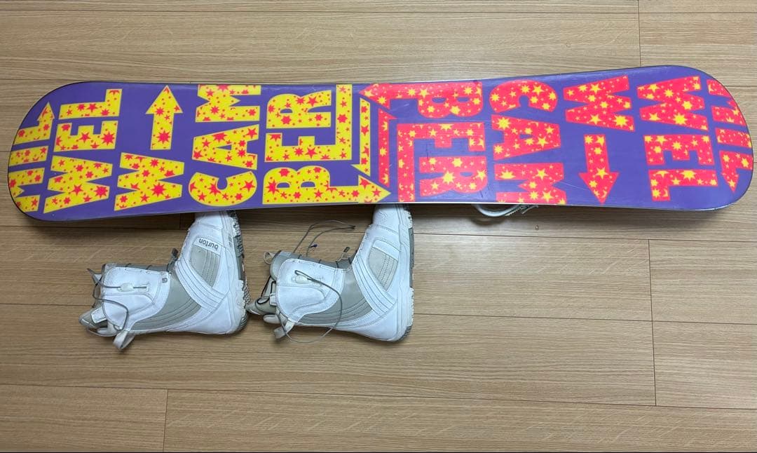 IGNIO BURTON レディース スノーボード3点セット イグニオ バートン