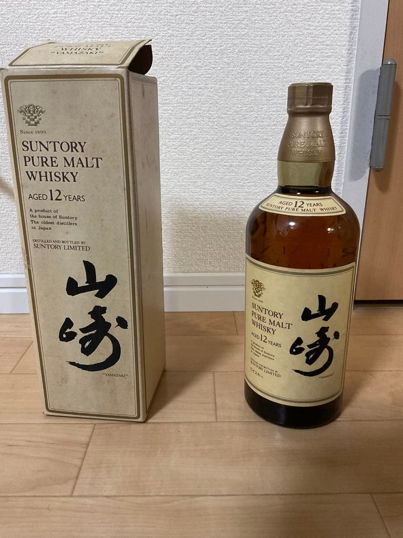 サントリー 山崎　ピュアモルトウイスキー 12年　SUNTORY