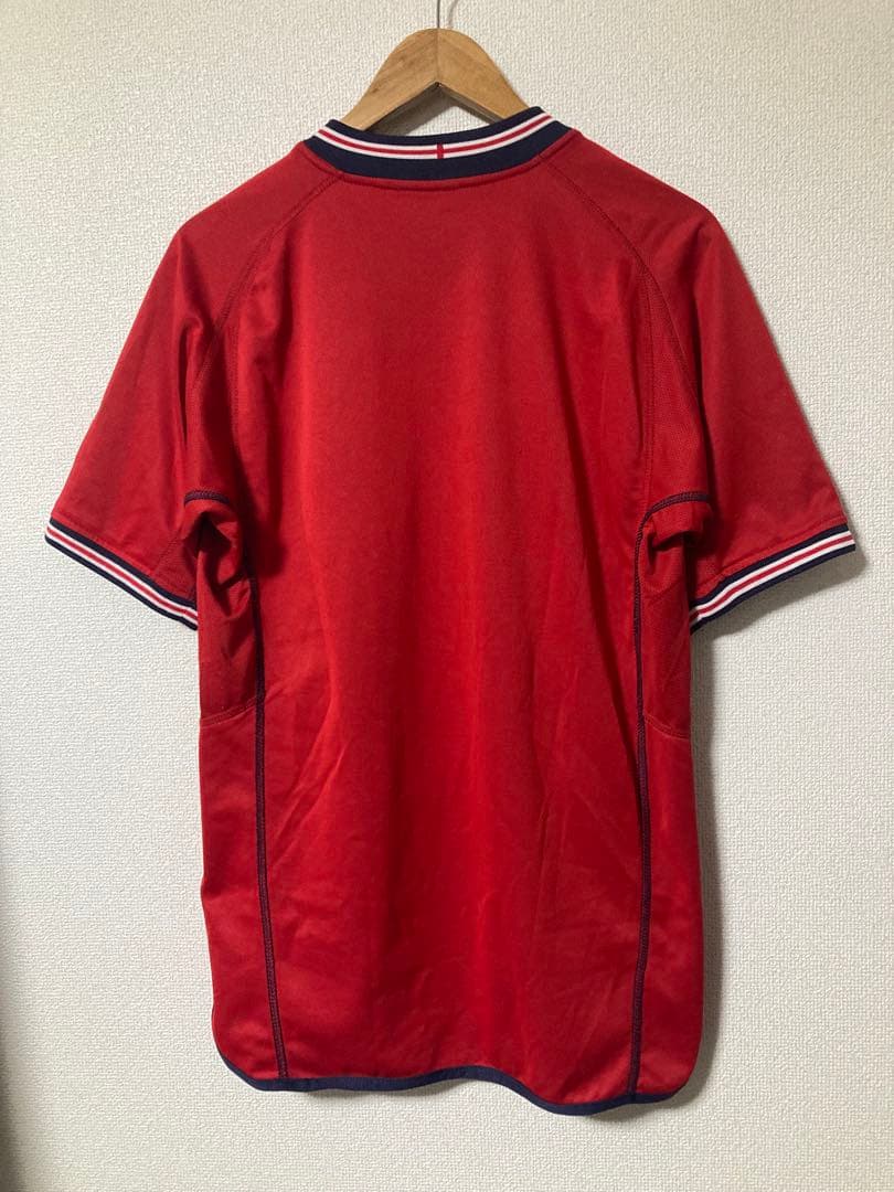 2002 イングランド代表 アウェイ ユニフォーム 日韓W杯 リバーシブル