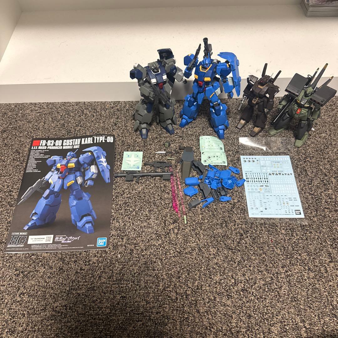 ガンプラ　ジャンク品まとめ売り　連邦系まとめ