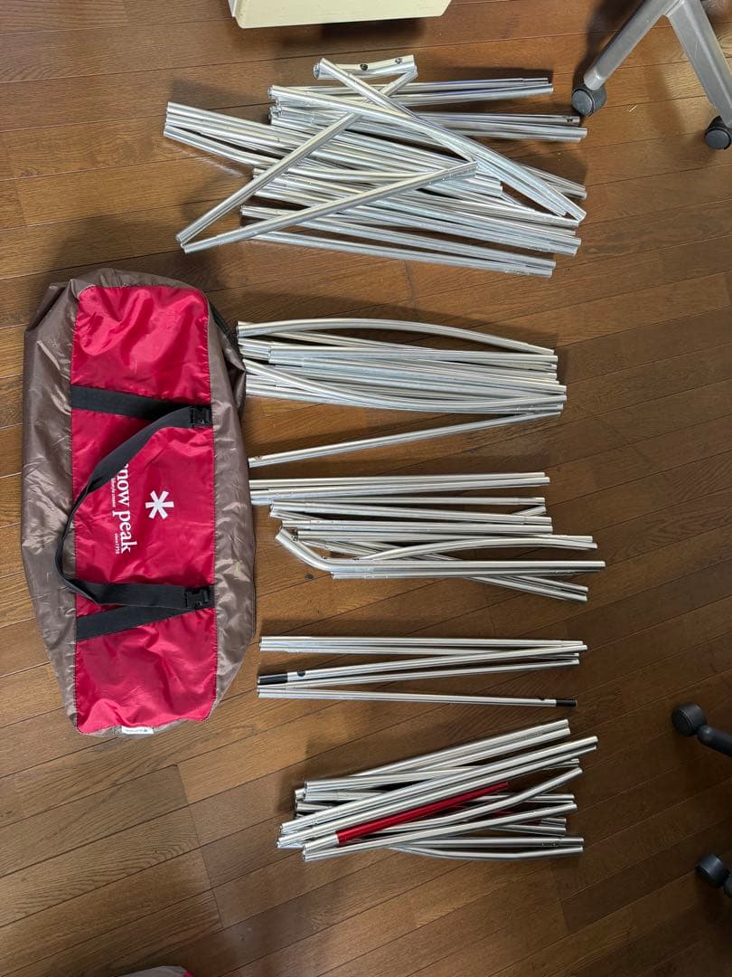 【美品】スノーピークランドロックTP-671R シールドルーフ、インナーマット付