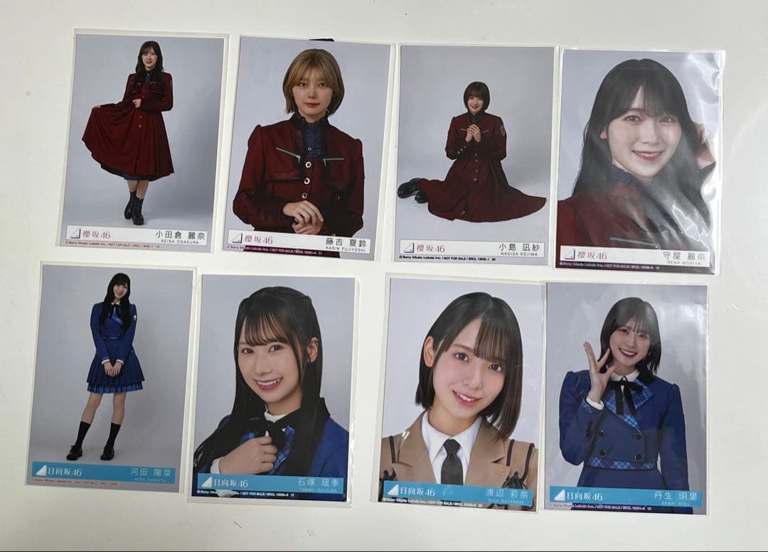 櫻坂46.日向坂46 生写真 8枚セット
