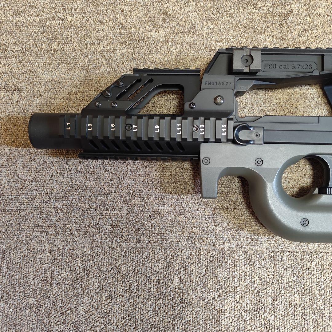 東京マルイ PS90 HC 電動ガン レールシステム付き