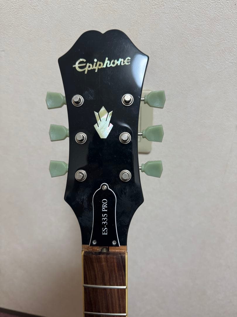 Epiphone ES-335 PRO ネック折れ　ジャンク