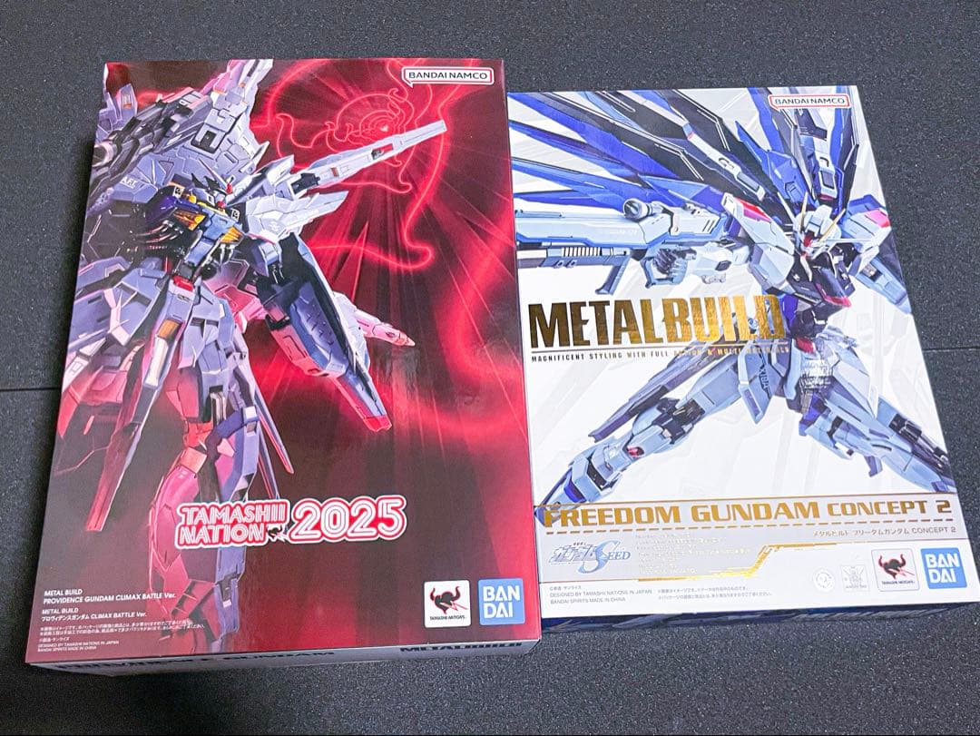メタルビルド　プロヴィデンスガンダム&フリーダムガンダム　セット