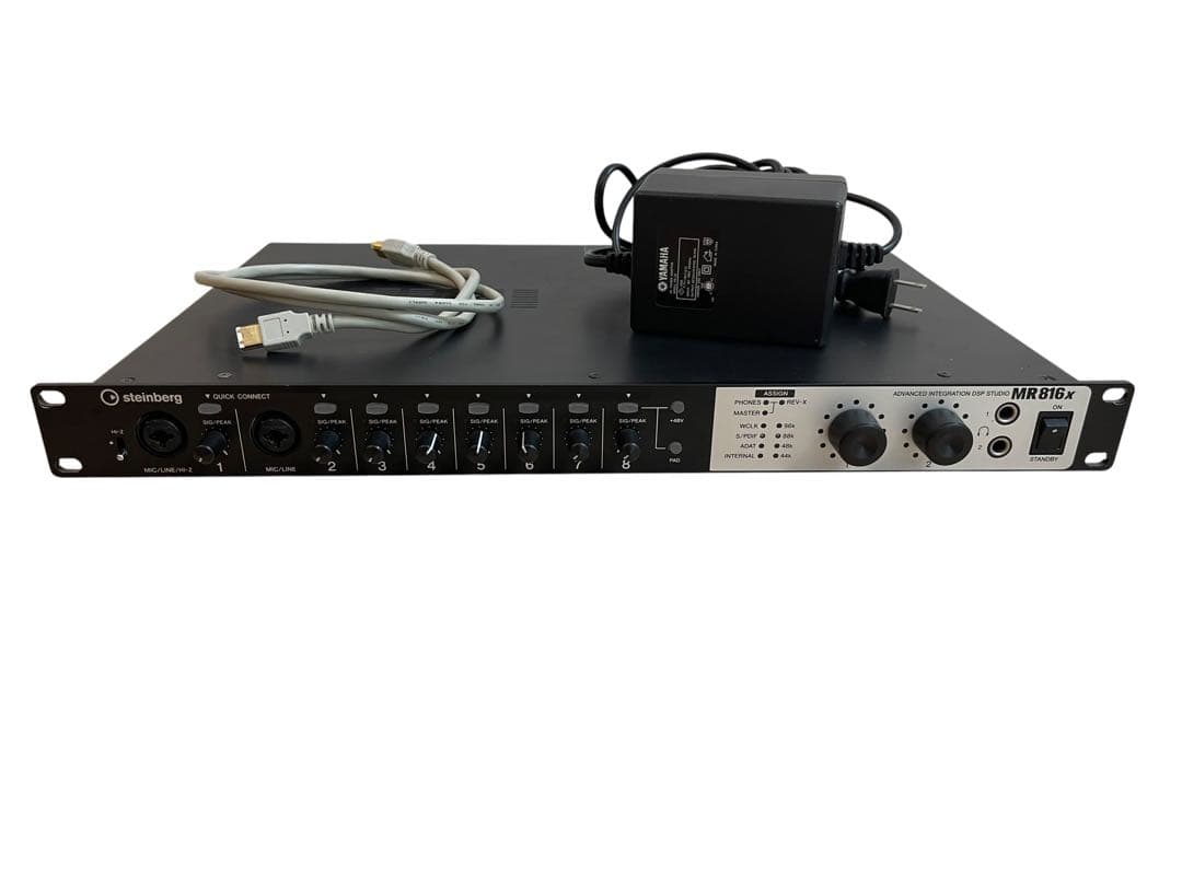 Steinberg MR816X オーディオインターフェース 通電確認のみ