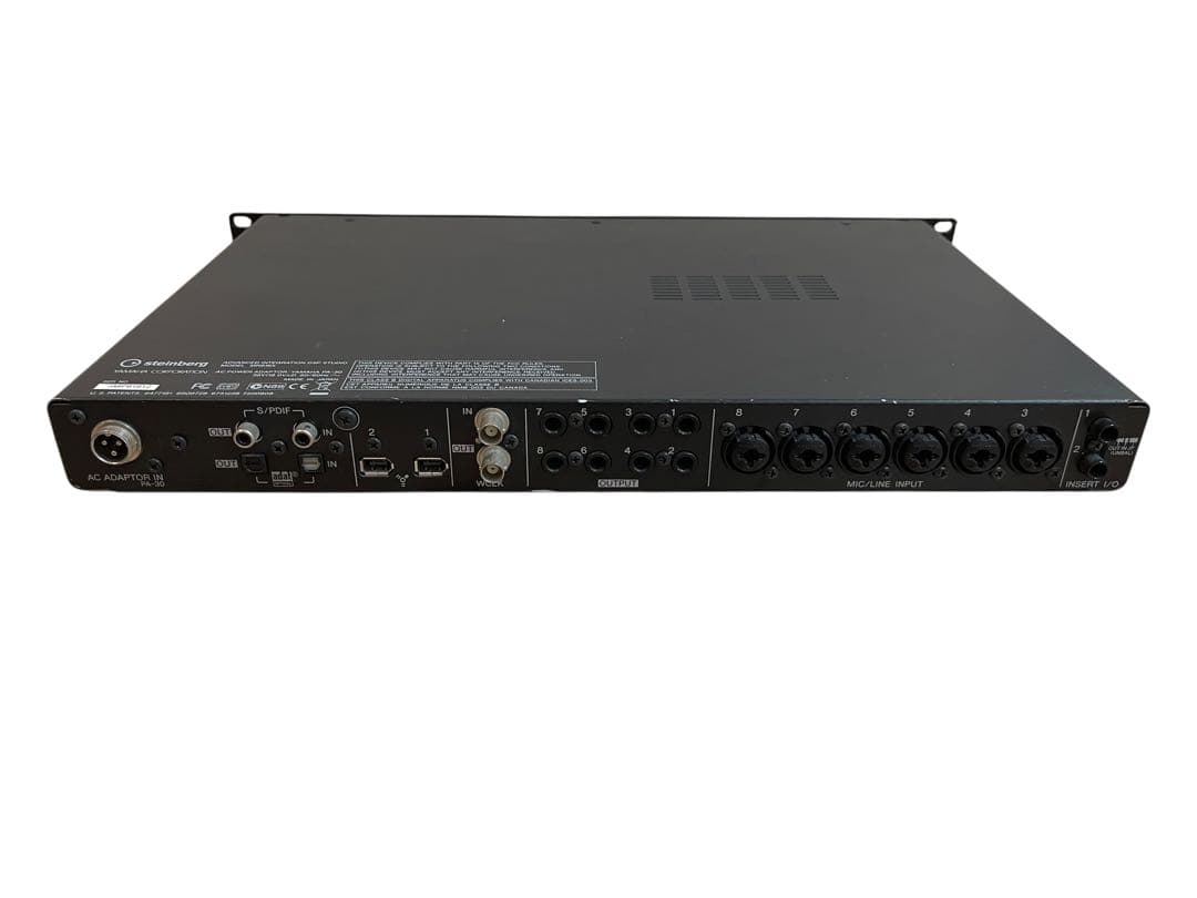 Steinberg MR816X オーディオインターフェース 通電確認のみ