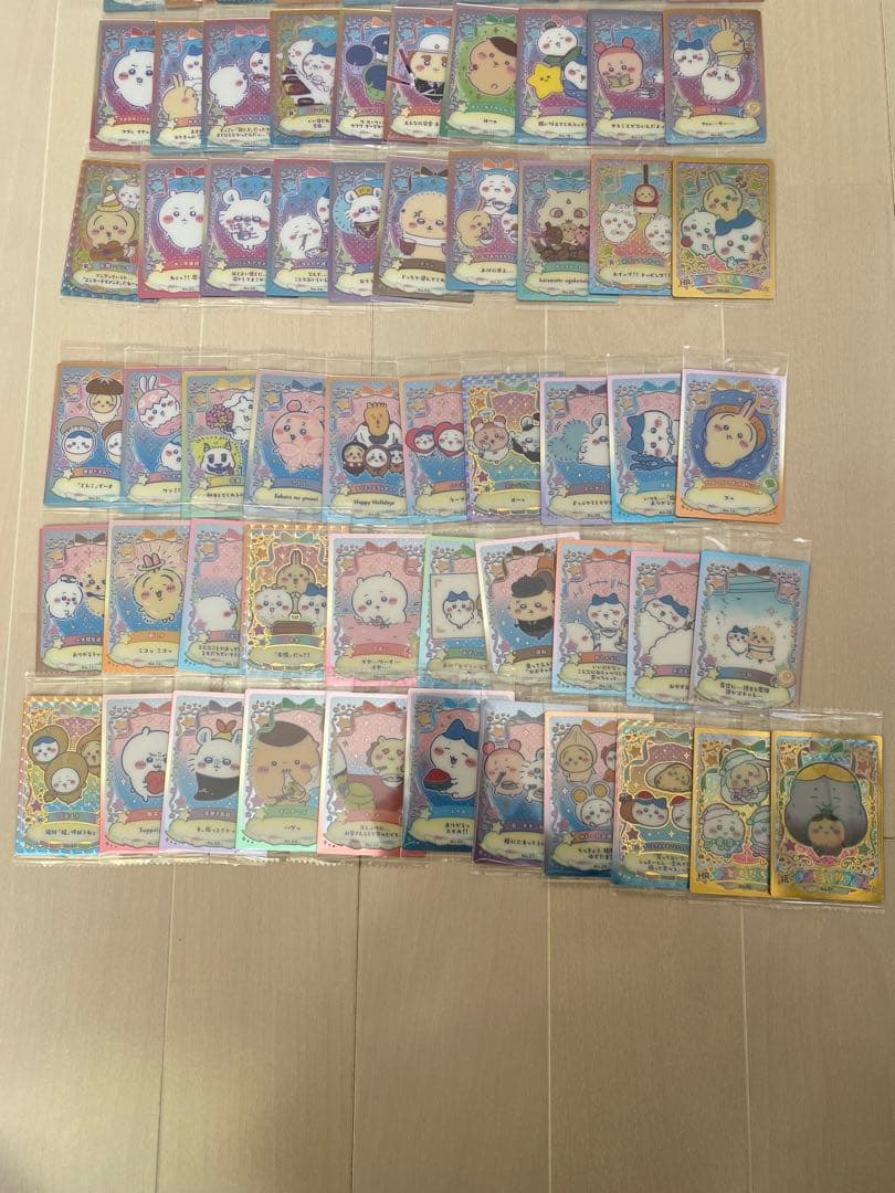 ちいかわラッキーカードコレクション1〜2 コンプリートセット　計61枚