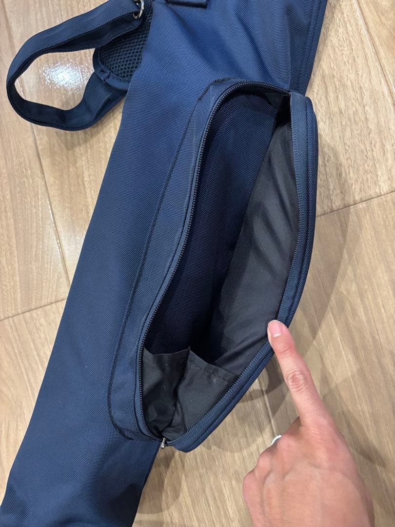 【美品】BEAMS GOLF ゴルフクラブケース ネイビー