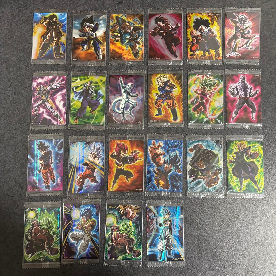 ドラゴンボール　ウエハース　カード　アンリミテッド 第１弾〜第３弾　コンプ