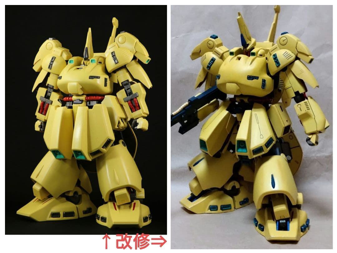 【 塗装済改修品 オマケ付 】1/100PMX-003ジ・オ ジ・O THE-O