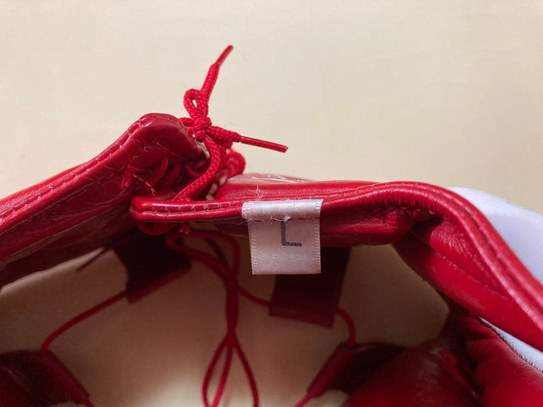 EVERLAST ヘッドギア MX メキシカンレザー　本革 Lサイズ