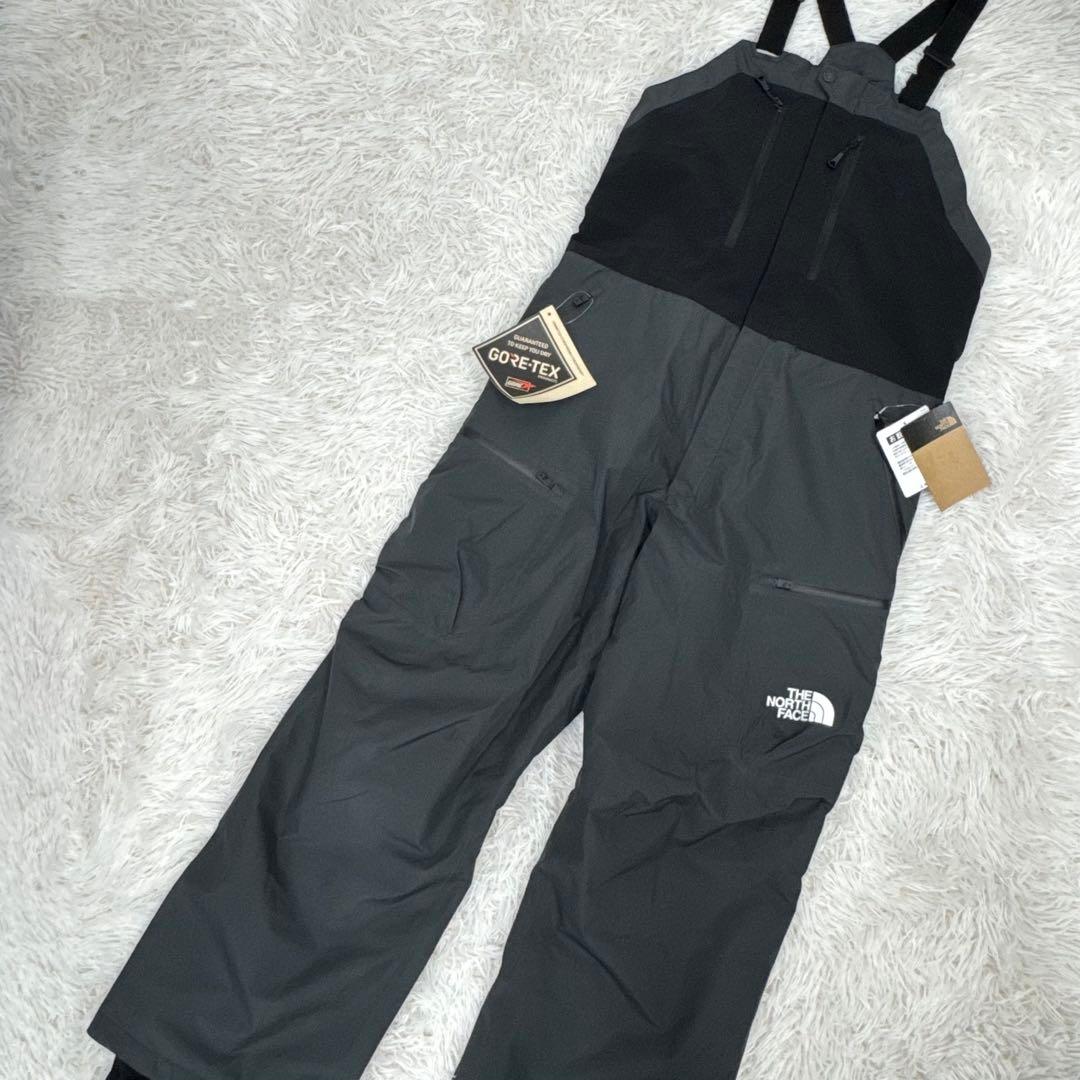 【新品タグ付き】THE NORTH FACE レイバックライドビブ S グレー