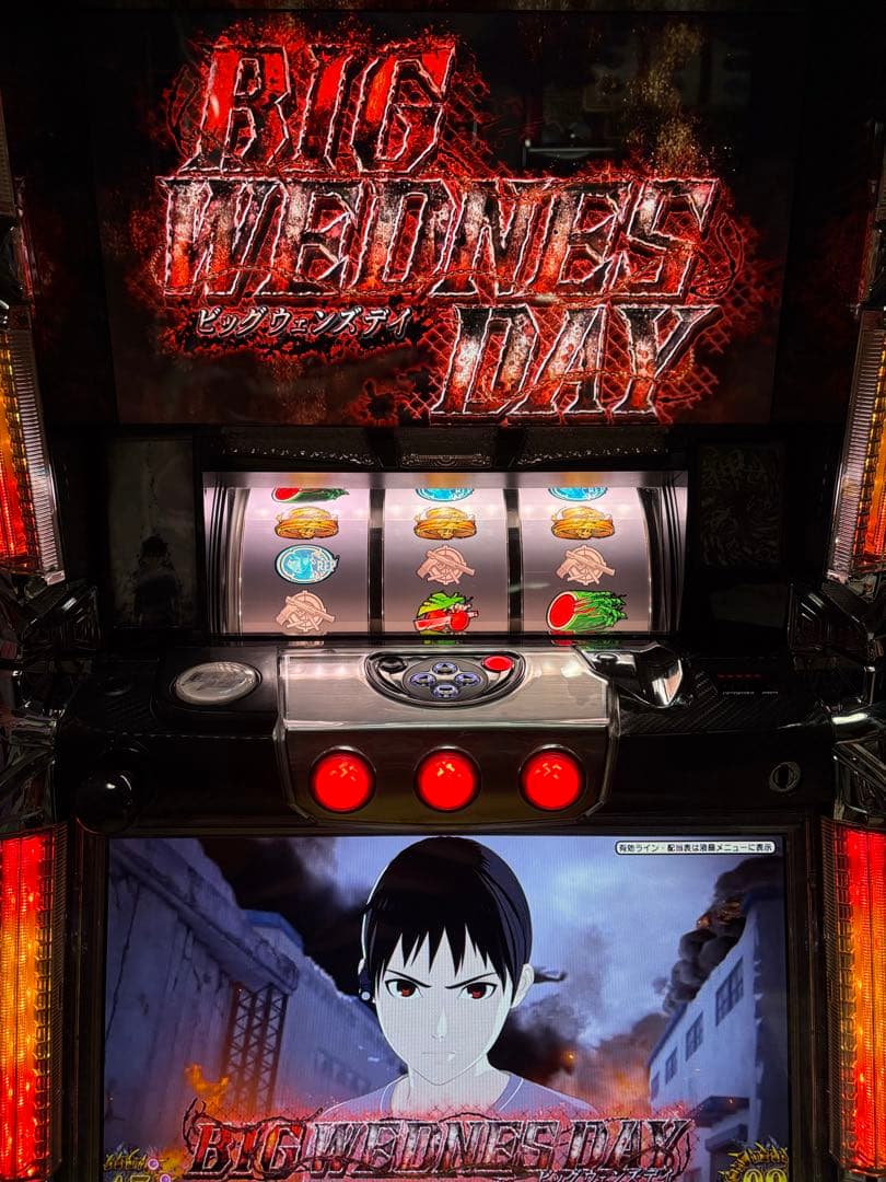 【送料込】 亜人 パチスロ実機 オリンピア 家庭用電源 スロット 実機 5号機