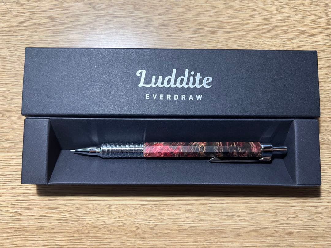 ラダイト エバードロー 銘木モデル イエローナイフ 0.5mm