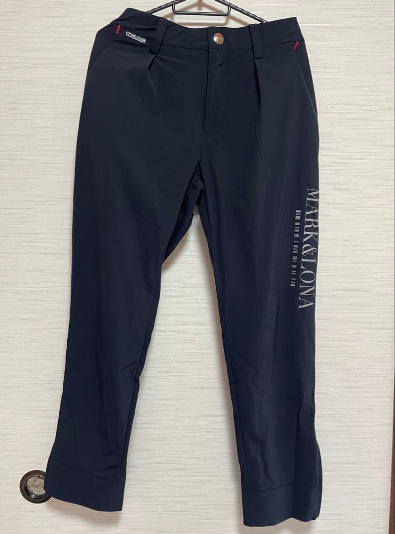 【MARK&LONA】CODE ゴルフ パンツ BLACK◆秋冬用
