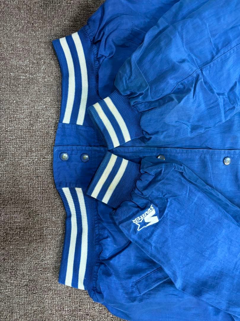 Dodgers ジャケット 青　野茂英雄　野球　メジャー