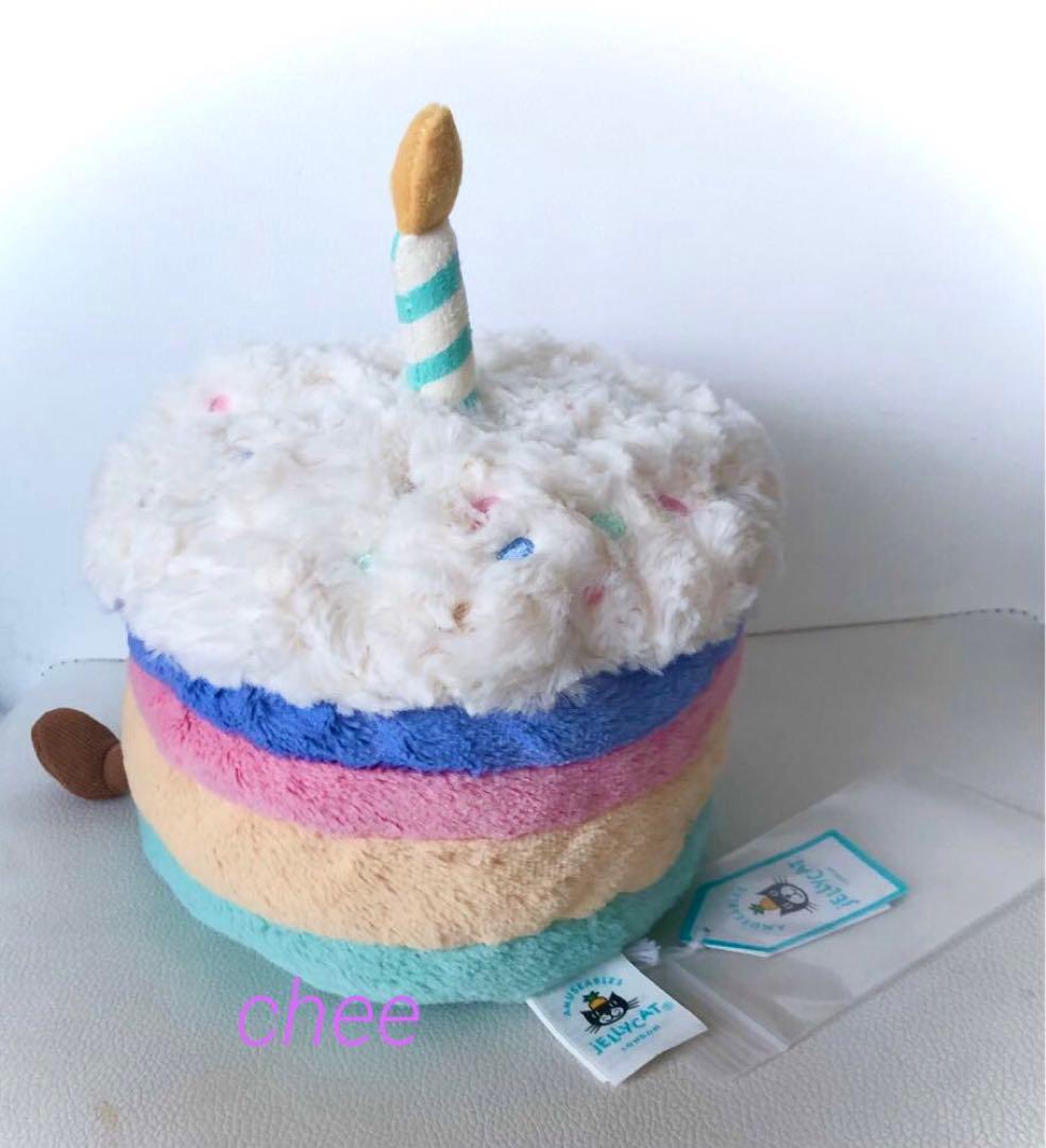 ジェリーキャット　Rainbow Birthday Cake Mサイズ