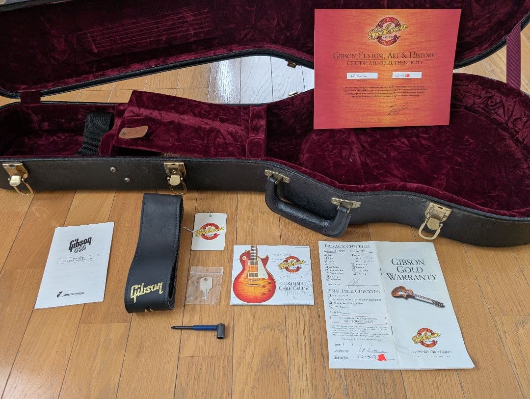 ギター Gibson custom shop Lespaul Custom