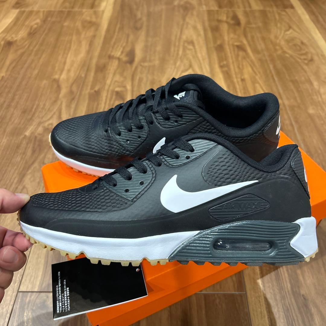 超美品 定価23430ナイキ エアマックス90G 27.0 ブラック