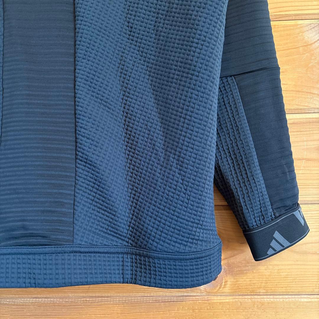 【美品】アディダス ゴルフ COLD. RDY ファブリックミックスジャケット