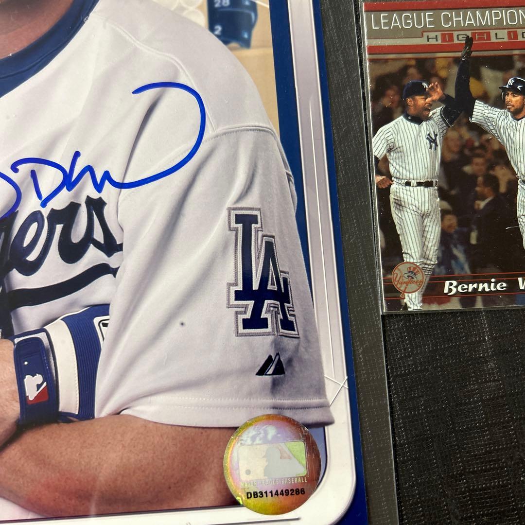 MLB  JD Drew ドリュー　直筆サイン入りフォトロスアンゼルスドジャース