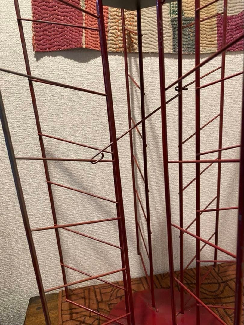 什器　回転ラック1台 古道具