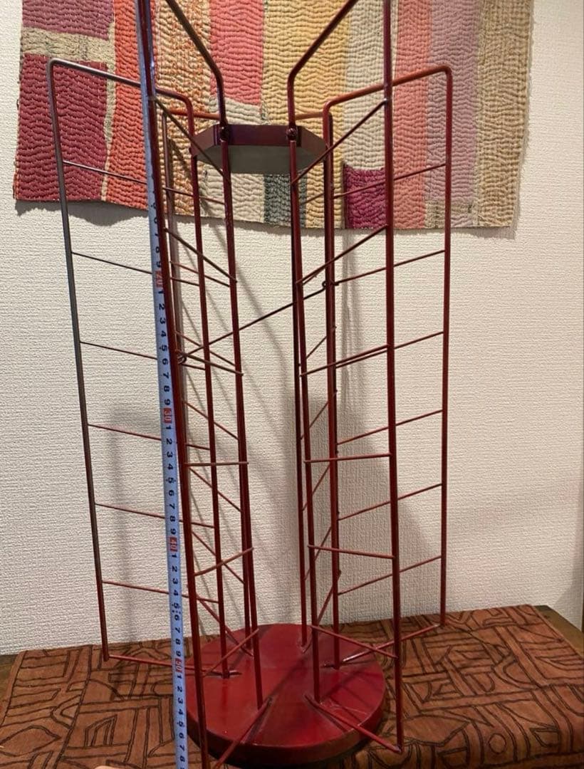 什器　回転ラック1台 古道具