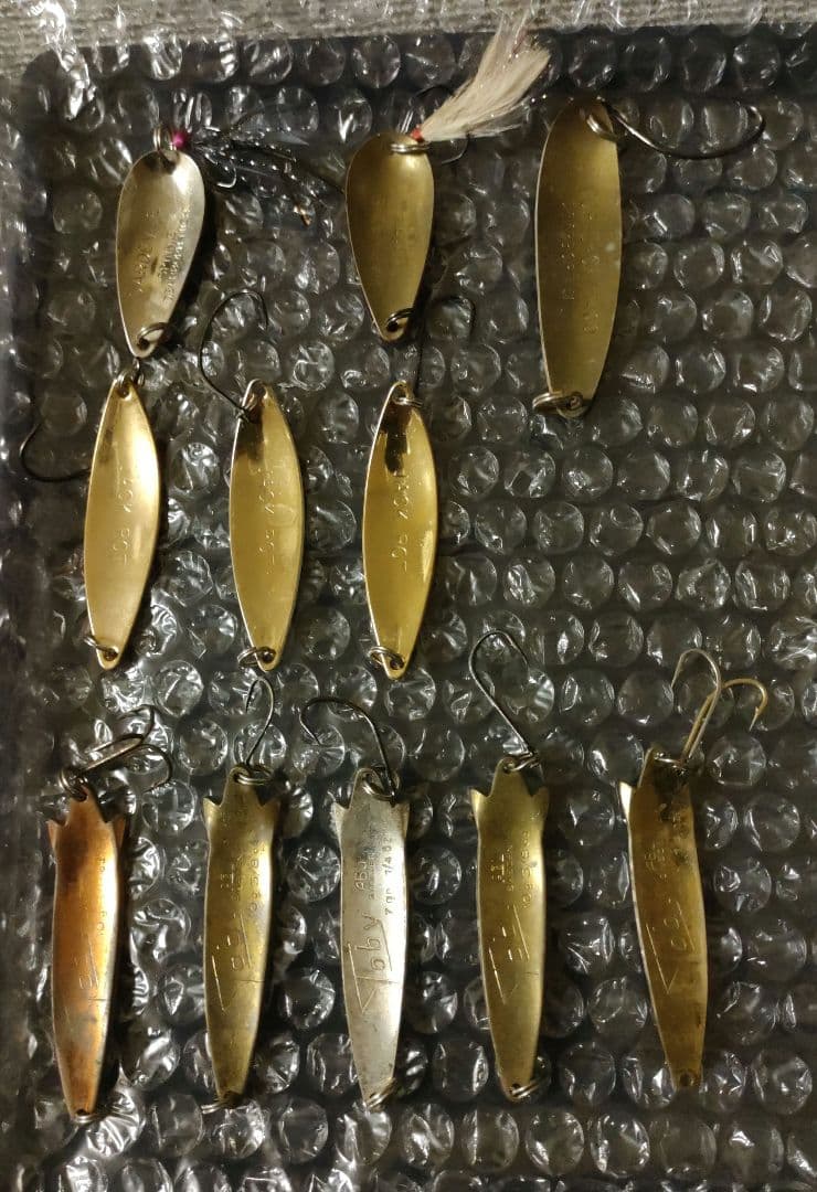 ジャックポットスプーン　ダーデブル　アブ　トビー　スプーン11個セット　トラウト