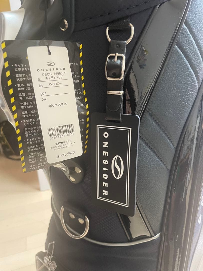 ONESIDER ゴルフキャディバッグ ネイビー・ブラック