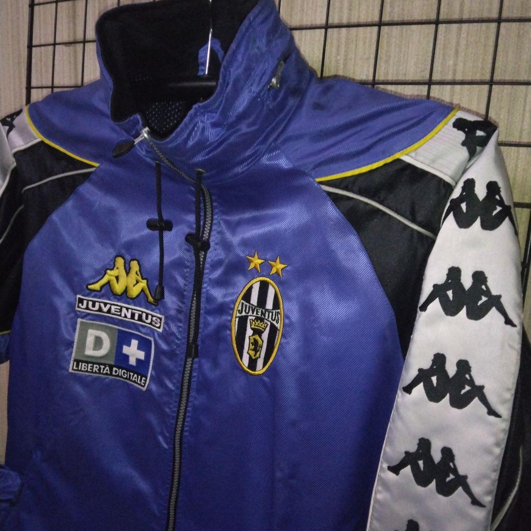 98/99”Kappa Juventus ウィンドブレーカー 2L～3L 青