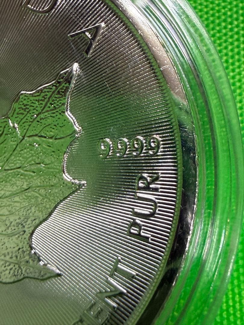 カナダ 2025年 チャールズ3世 銀貨 5ドル　クリアケース付き保証書付