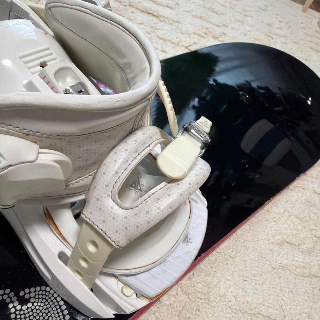 RICE28 スノーボード　142cm K2ビンディング　セット