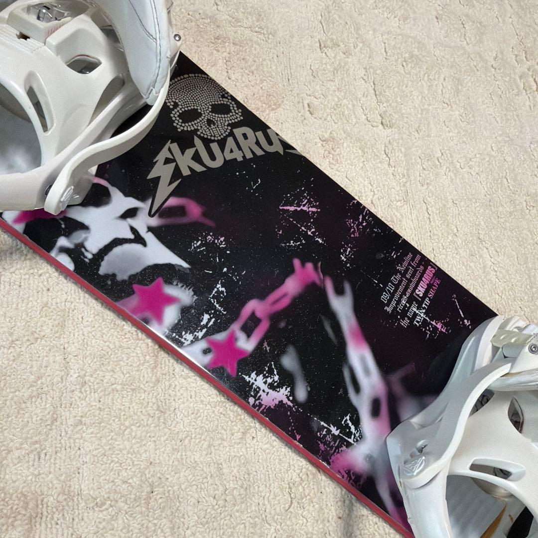 RICE28 スノーボード　142cm K2ビンディング　セット